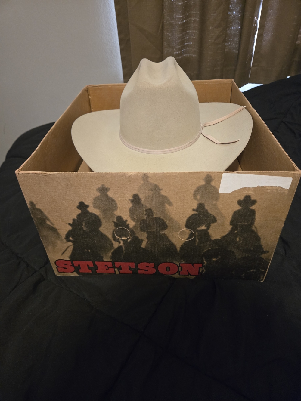 Stetson Classic Western Cowboy Hat in Light Beige